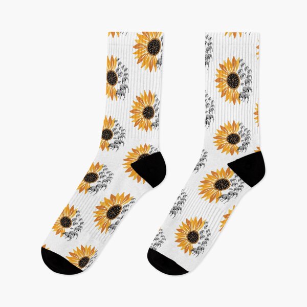 Item preview, Elephant Sunflower Floral designed and sold by JobyeBee.