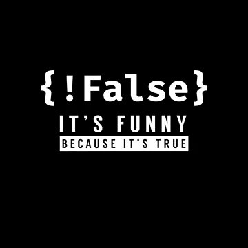 Artwork thumbnail, Retro !False - Programmer Coding Code Coder Software by TNMankdesign