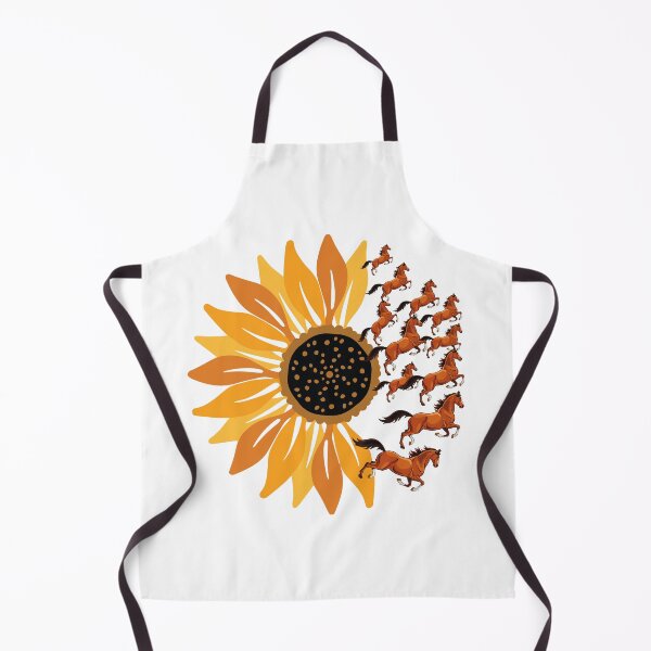 Item preview, Horse Sunflower Floral designed and sold by JobyeBee.
