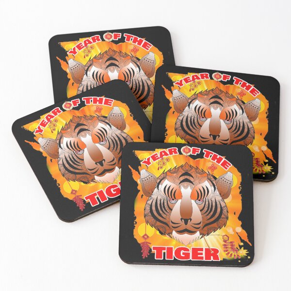 Item preview, Chinese New Year Of The Tiger designed and sold by my-green-gecko.