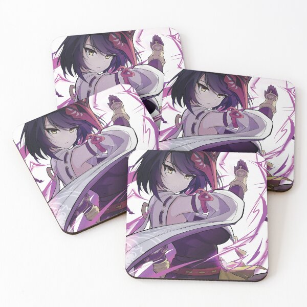 Artikelvorschau, Kujou Sara Genshin Impact entworfen und verkauft von delfinart.