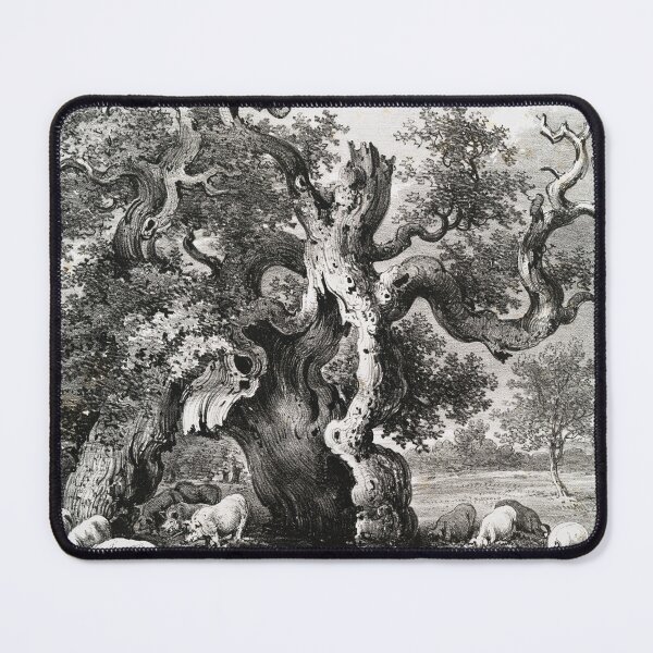 Item preview, An Old Oak | Vintage Illustrations  designed and sold by KnightandMoon.