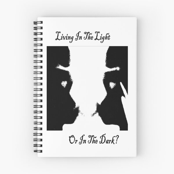 Item preview, Living In The Light Or In The Dark? (Black wording) designed and sold by C J Lewis.