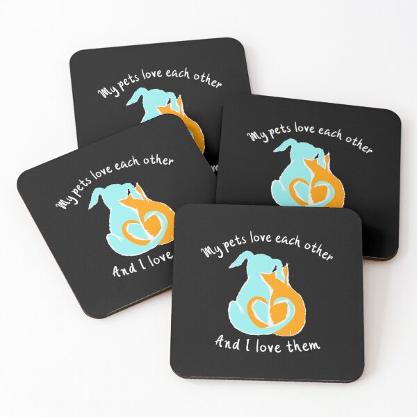 Item preview, My Pets Love Each Other And I love Them, designed for the pet parents designed and sold by KathteeDesign.