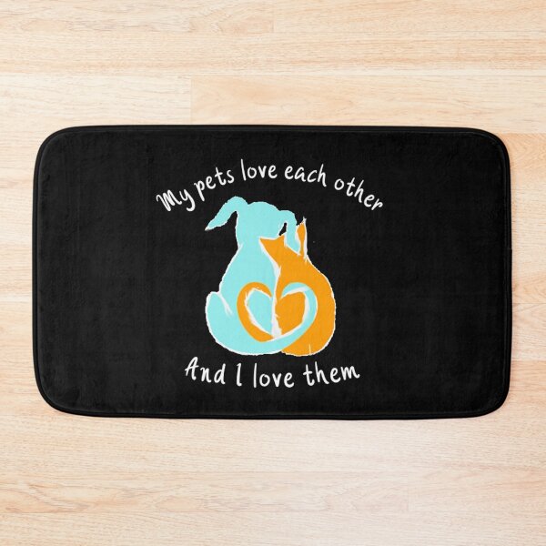 Item preview, My Pets Love Each Other And I love Them, designed for the pet parents designed and sold by KathteeDesign.