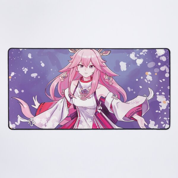 Yae Miko Genshin Impact Desk Mat