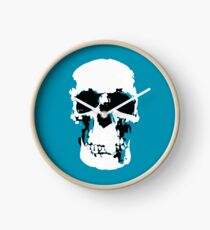 Sherlock Skull Wall Hanging Clock