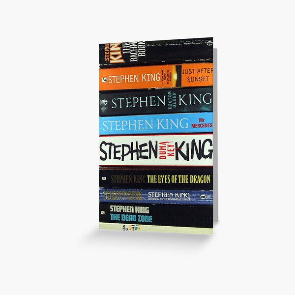 Vista previa del artículo con la obra «Stephen King PB1», diseñado y vendido por Kezzarama.