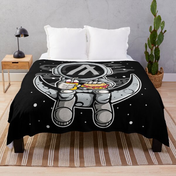 Item preview, Astronaut Fastfood Algorand ALGO Coin To The Moon Crypto Token Blockchain Cryptocurrency Wallet designed and sold by JaxonBrown.