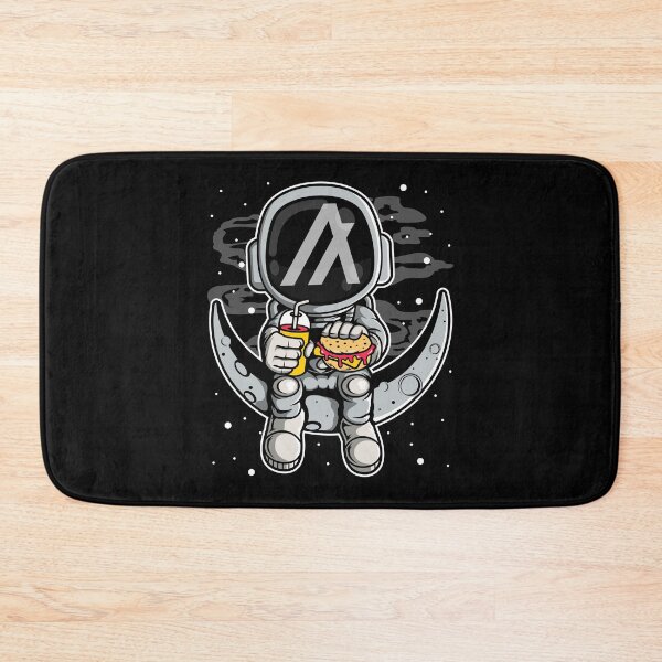 Item preview, Astronaut Fastfood Algorand ALGO Coin To The Moon Crypto Token Blockchain Cryptocurrency Wallet designed and sold by JaxonBrown.