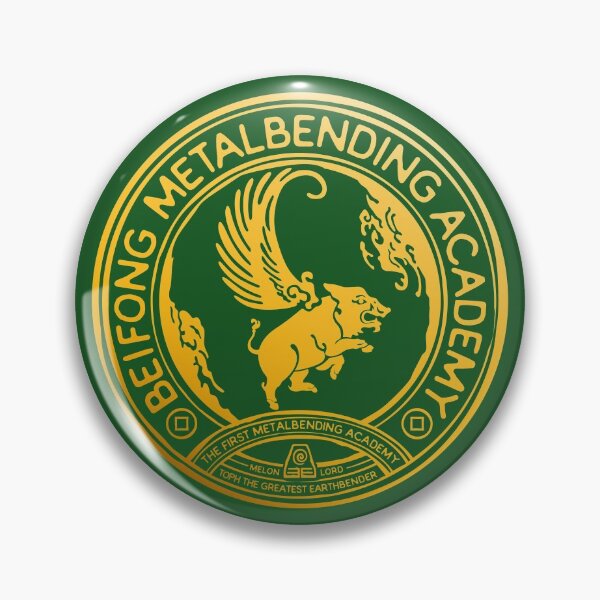 Beifong Metalbending Academy: ATLA Inspired-Design Pin