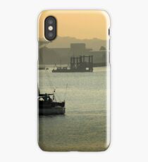 Sunset sailing iPhone Case
