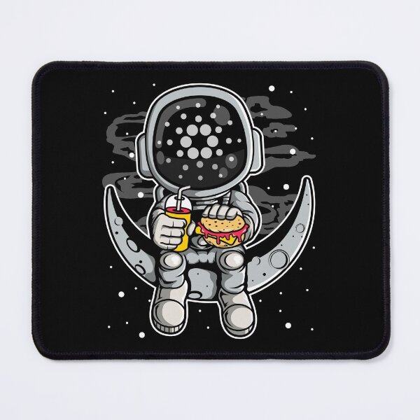 Item preview, Astronaut Fastfood Cardano ADA Coin To The Moon Crypto Token Blockchain Cryptocurrency Wallet designed and sold by JaxonBrown.