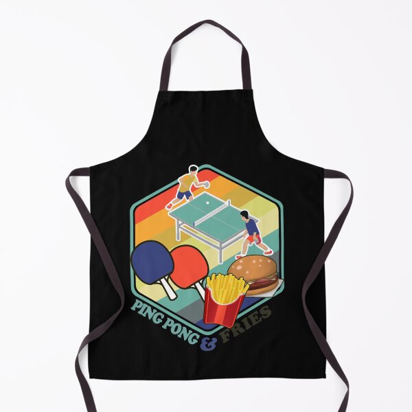 Item preview, Ping Pong Boy Table Tennis Fastfood Burger Fries designed and sold by TheAplus.