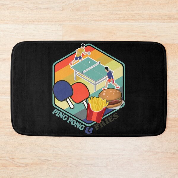 Item preview, Ping Pong Boy Table Tennis Fastfood Burger Fries designed and sold by TheAplus.