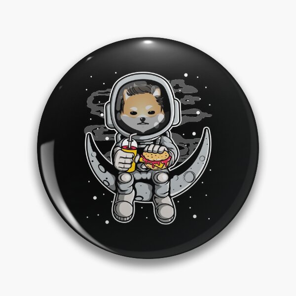 Item preview, Astronaut Fastfood Dogelon Mars ELON Coin To The Moon Crypto Token Blockchain Cryptocurrency Wallet designed and sold by JaxonBrown.