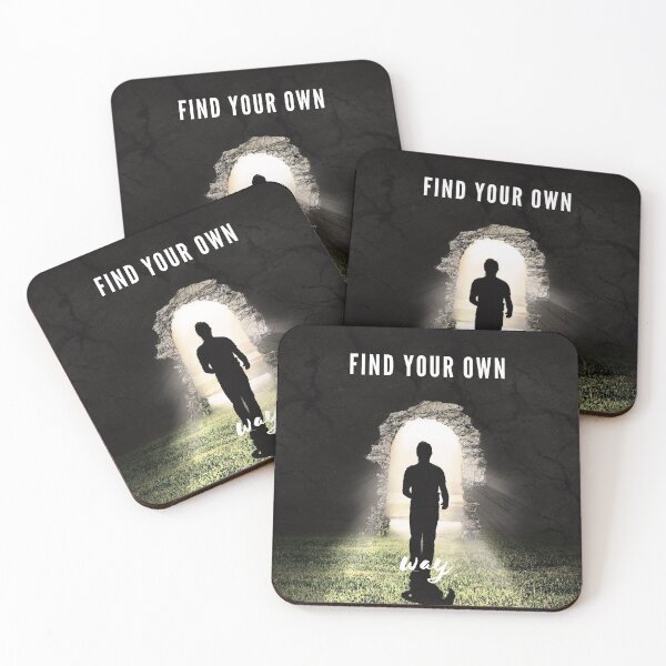 Item preview, Find your own way - Life path quotes designed and sold by DigitalArtTrend.