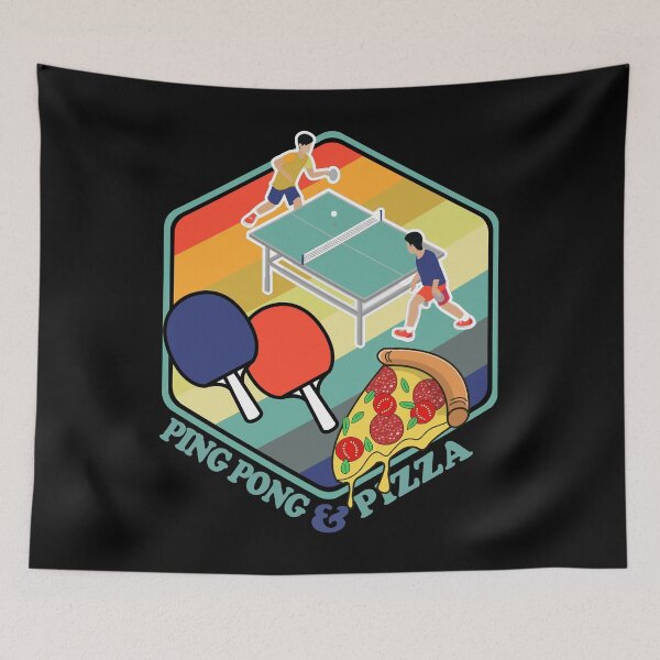 Item preview, Ping Pong Boy Table Tennis Pizza designed and sold by TheAplus.