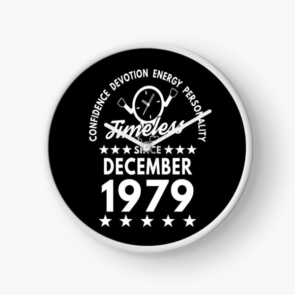 Item preview, December Birthday Timeless Person - 1970 - White Text designed and sold by MoonsmileProd.