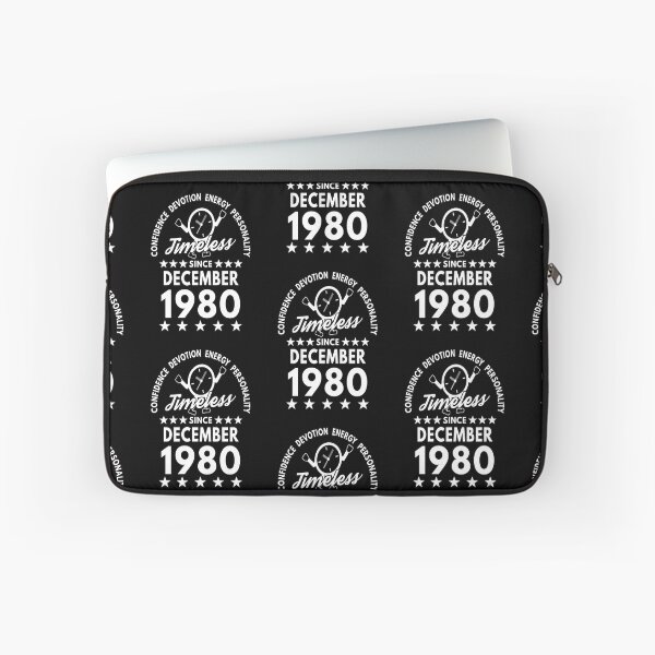 Item preview, December Birthday Timeless Person - 1980 - White Text designed and sold by MoonsmileProd.