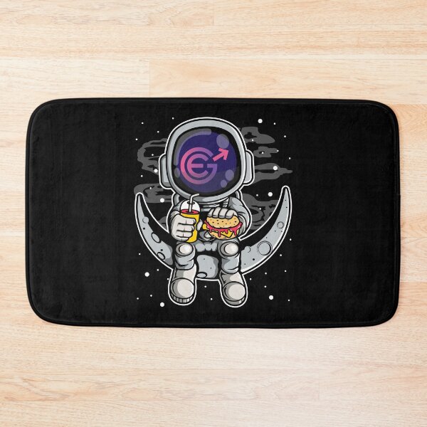 Item preview, Astronaut Fastfood Evergrow EGC Coin To The Moon Crypto Token Blockchain Cryptocurrency Wallet designed and sold by JaxonBrown.