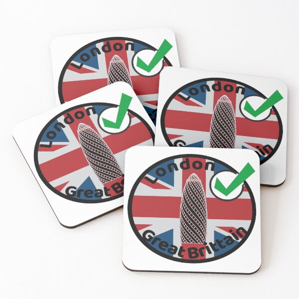 Item preview, Great Brittain London The Gherkin silhouette designed and sold by WhereIsTravis.