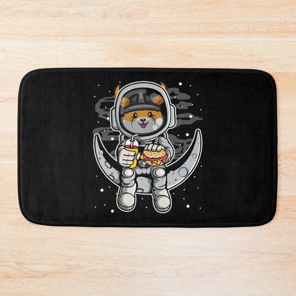 Item preview, Astronaut Fastfood Floki Inu Coin To The Moon Floki Army Crypto Token Blockchain Cryptocurrency Wallet designed and sold by JaxonBrown.