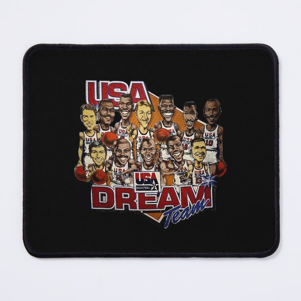 Item preview, Usa Dream Team Retro Cartoon Worn Look, 2, For Man For Women Handmade designed and sold by IANVALD.