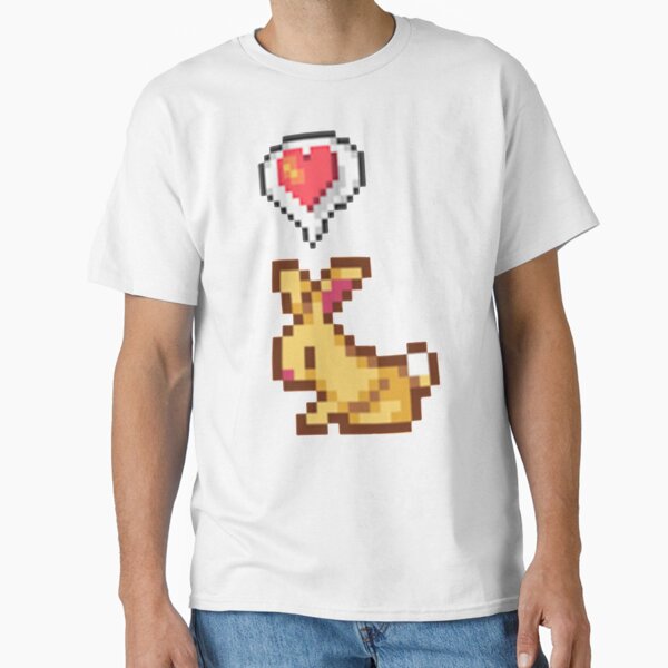 Item preview, Stardew Valley Happy Rabbit Chicken   designed and sold by boozyprintz.