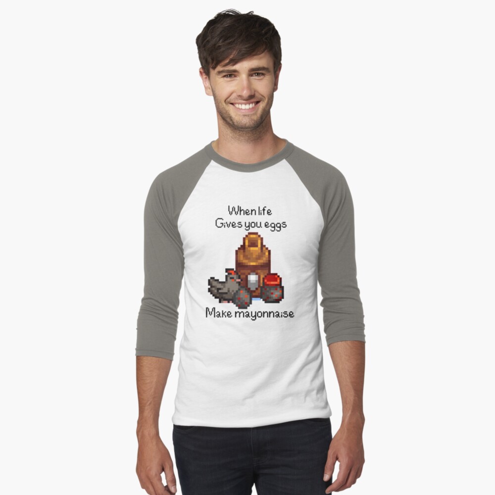 Aperçu de l'œuvre T-shirt baseball manches ¾ créée et vendue par boozyprintz.