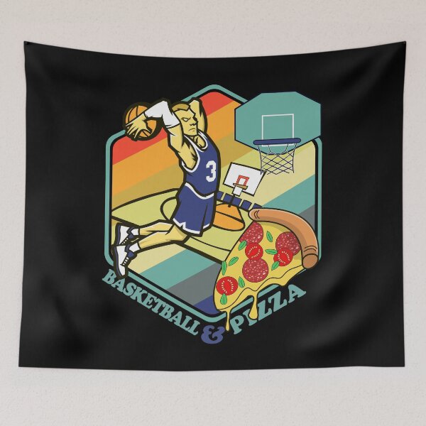 Item preview, Basketball Pizza Basketballer designed and sold by TheAplus.