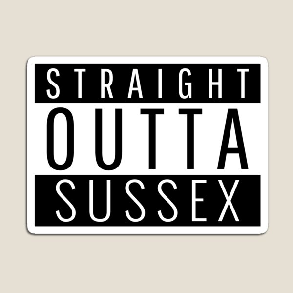 Item preview, Straight Outta Sussex Wisconsin  designed and sold by Teelogic.