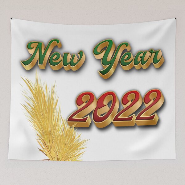 Item preview, new year 2022 greeting designed and sold by Product  Stella.