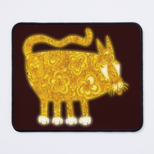 Item preview, Glow-in-the-dark-cat designed and sold by cuprum.