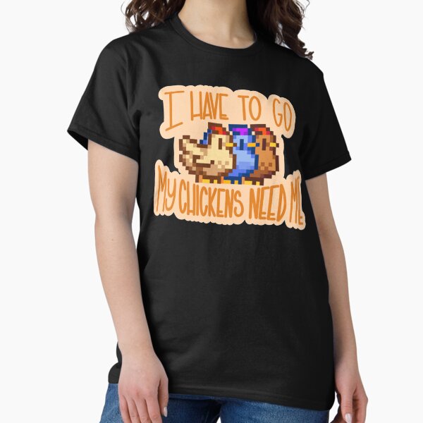Aperçu de l'œuvre Poulets de Stardew Valley créée et vendue par boozyprintz.