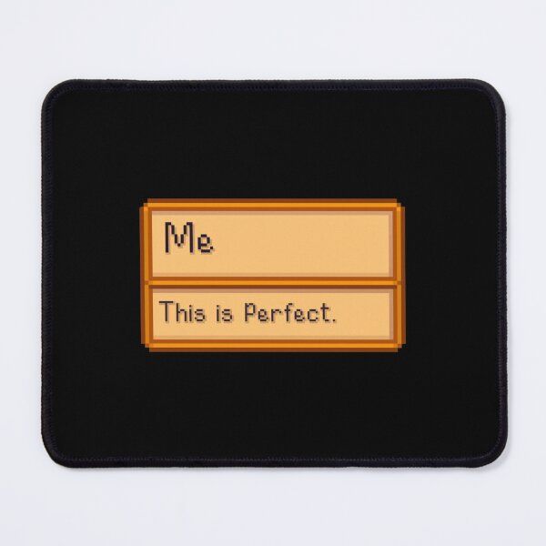 Vista previa del artículo con la obra «Eres perfecto: artículo de Stardew Valley», diseñado y vendido por boozyprintz.