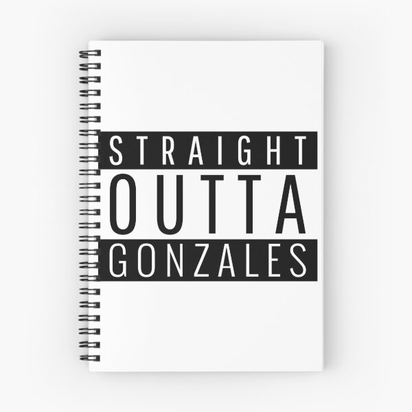 Item preview, Straight Outta Gonzales Louisiana designed and sold by Teelogic.