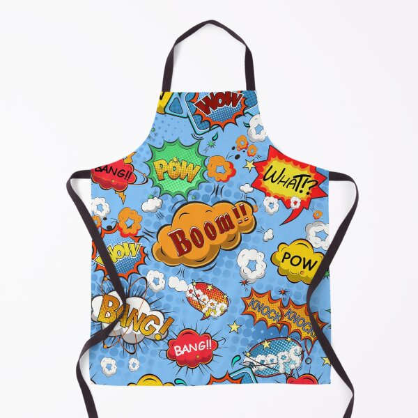 Item preview, comic explosion speech bubbles pattern designed and sold by venus-ian.