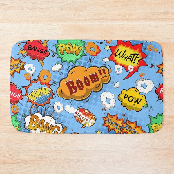 Item preview, comic explosion speech bubbles pattern  designed and sold by venus-ian.