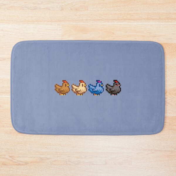 Item preview, 4 Chickens Stardew Valley   designed and sold by boozyprintz.
