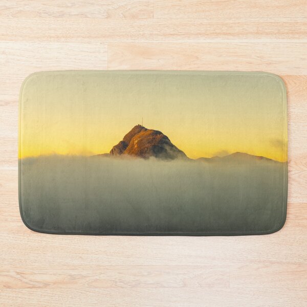 Item preview, Mountain Peak San Salvatore Above Cloudscape with Sunlight and Clear Sky designed and sold by Mats Silvan.