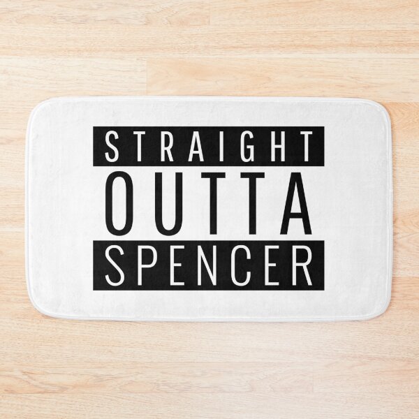 Item preview, Straight Outta Spencer Iowa  designed and sold by Teelogic.