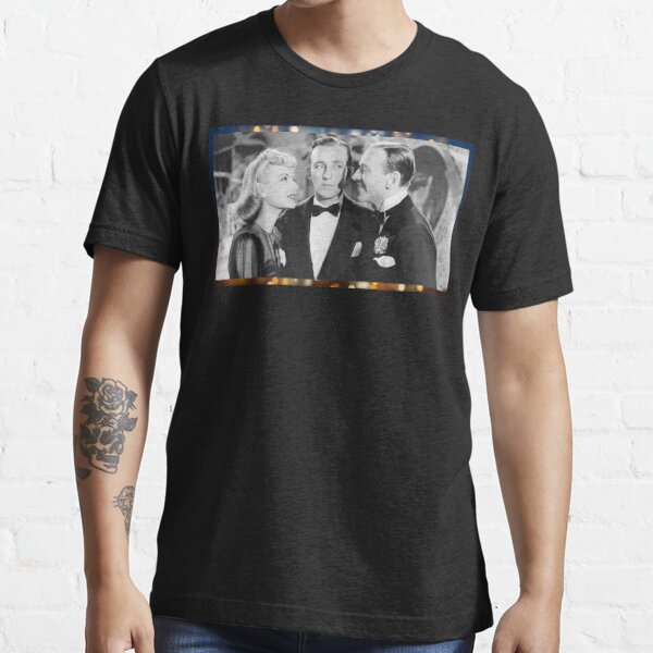 Bing Crosby Four Square T-Shirt - Black