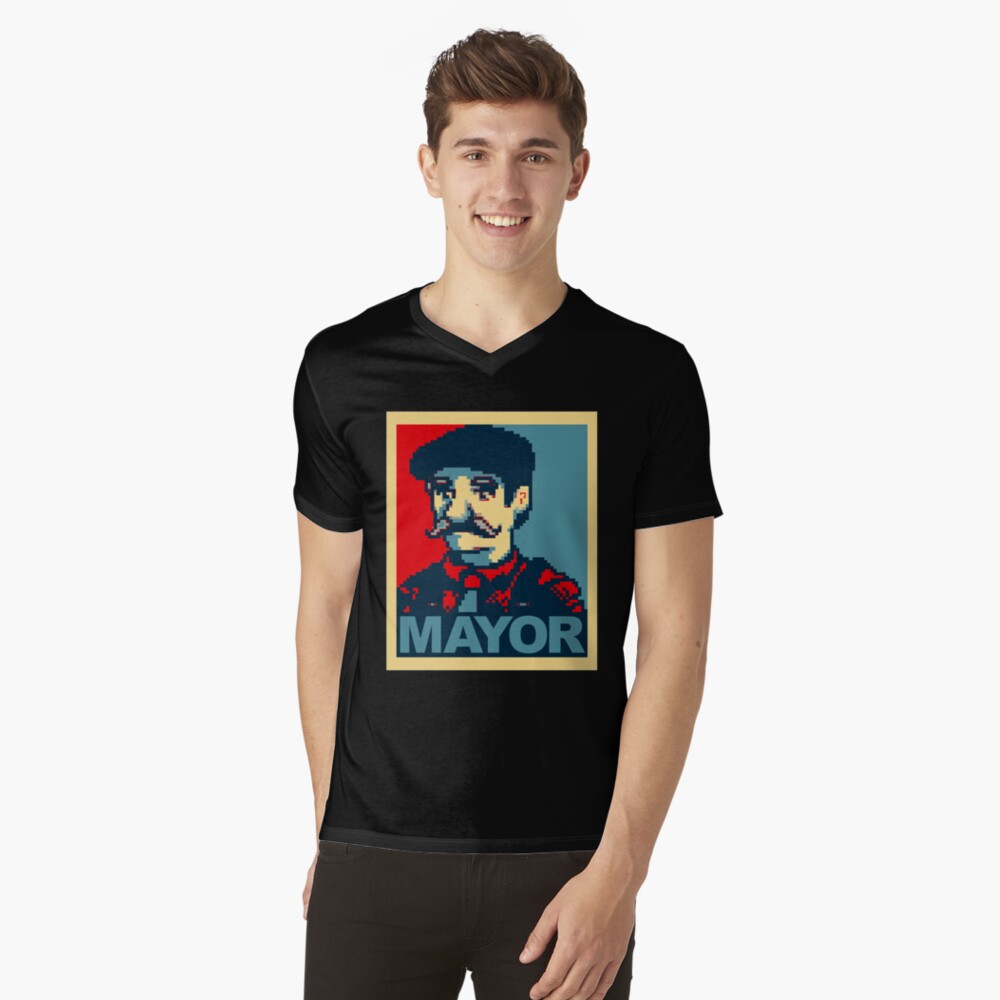 Item preview, V-Neck T-Shirt designed and sold by boozyprintz.