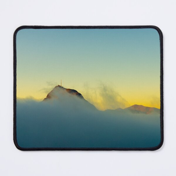 Item preview, Mountain Peak San Salvatore Above Cloudscape with Sunlight and Clear Sky designed and sold by Mats Silvan.