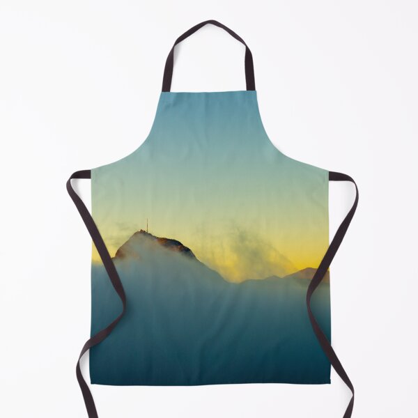 Item preview, Mountain Peak San Salvatore Above Cloudscape with Sunlight and Clear Sky designed and sold by Mats Silvan.