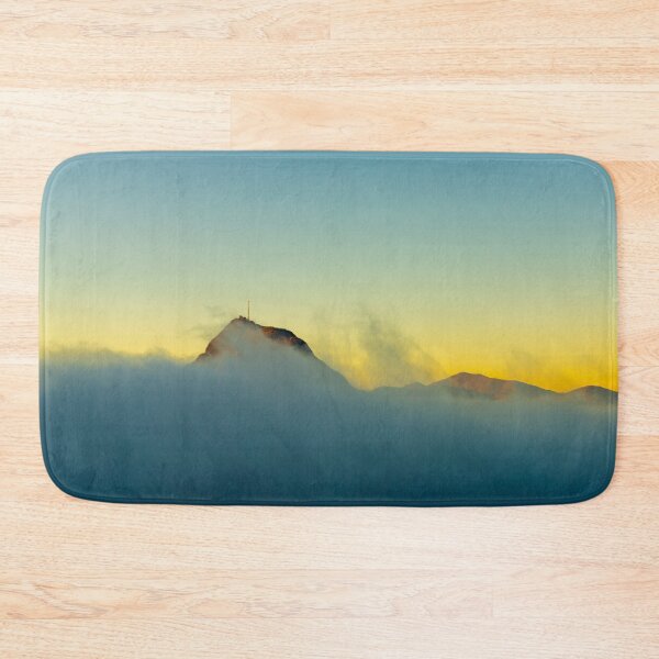 Item preview, Mountain Peak San Salvatore Above Cloudscape with Sunlight and Clear Sky designed and sold by Mats Silvan.