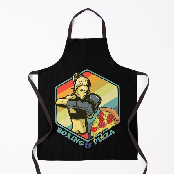 Item preview, Boxing Girl Pizza Lady Boxer designed and sold by TheAplus.