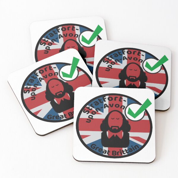 Item preview, Great Brittain Stratfort upon avon shakespeare designed and sold by WhereIsTravis.