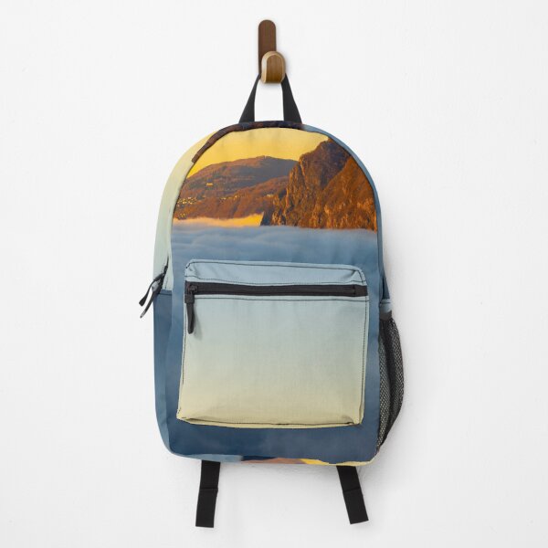 Item preview, Mountain Peak San Salvatore Above Cloudscape with Sunlight and Clear Sky designed and sold by Mats Silvan.